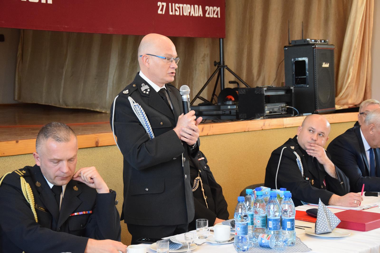 Zdjęcie z Zjazdu Odziału Gminnego Związku OSP RP w Mierzęcicach